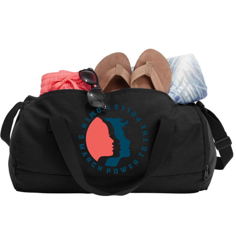 Women's March Power To The Polls Duffel Bag | Artistshot