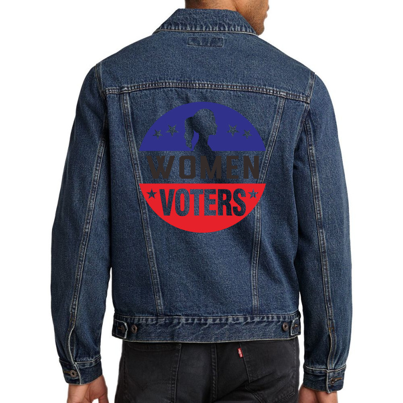 Women's March Voters We March Again Men Denim Jacket | Artistshot