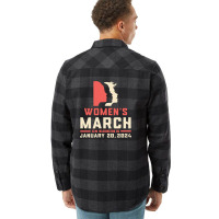 Women's March On Washington Dc Flannel Shirt | Artistshot