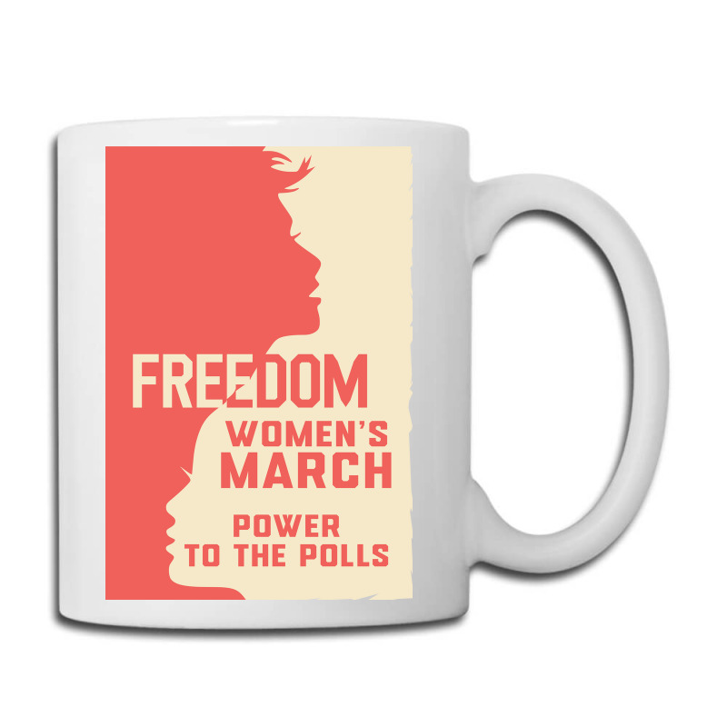 Womens March Freedom Power To The Poll Coffee Mug | Artistshot