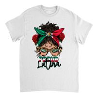 Proud Latina Messy Bun Classic T-shirt | Artistshot