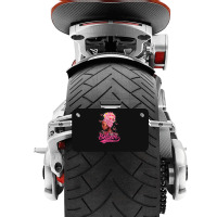 Breast Cancer Awareness Black Woman Warrior Support Believe Motorcycle License Plate | Artistshot