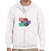 Particles Standard Model Higgs Boson Youth Zipper Hoodie | Artistshot