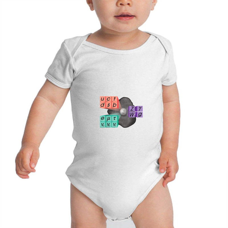 Particles Standard Model Higgs Boson Baby Bodysuit by artevrie | Artistshot