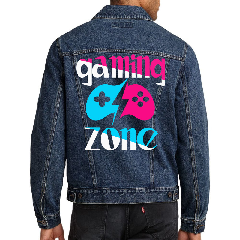 Gaming Zone Men Denim Jacket by DRIDI | Artistshot