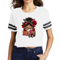 Latina Messy Bun Mamacita Scorecard Crop Tee | Artistshot