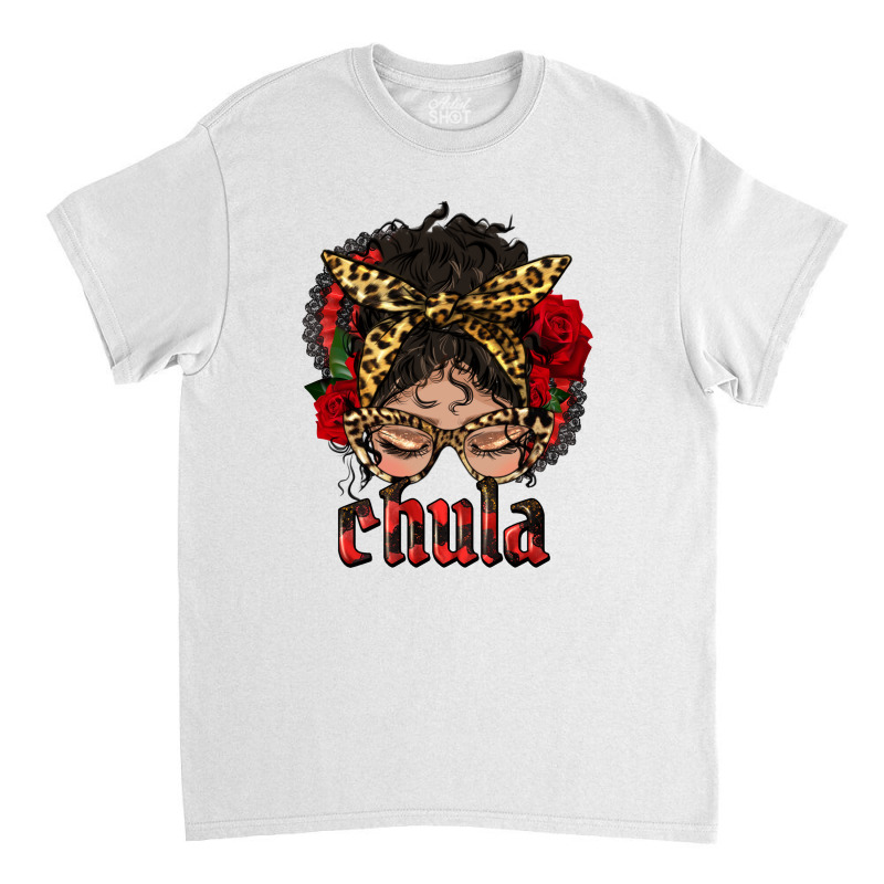 Latina Messy Bun Chula Classic T-shirt by HRA Design Shop | Artistshot