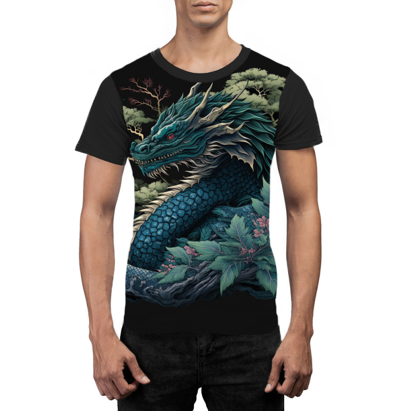 Dragon Graphic T-shirt | Artistshot