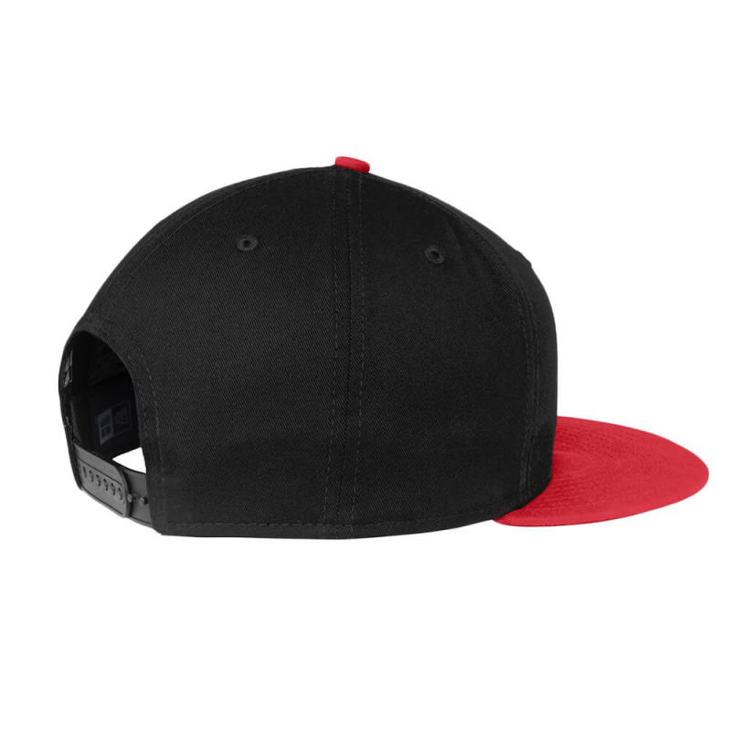 Merry Christmas Cat Flat Bill Snapback Cap | Artistshot