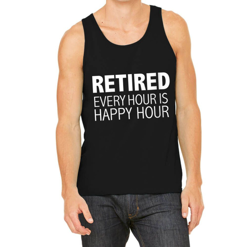 Every Hour Is Happy Hour Basic Tank Top by Vivu991 | Artistshot