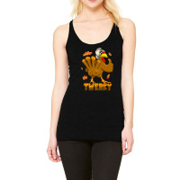 Twerking Twerky Dance Dancing Turkey Racerback Tank | Artistshot