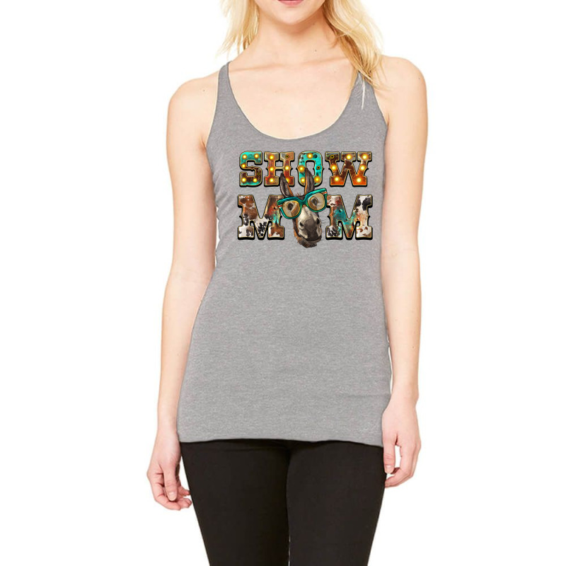 Show Mom Donkey Racerback Tank by BarkalooDesign | Artistshot