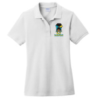 Afro Messy Bun Latina Proud Bahamian Ladies Polo Shirt | Artistshot