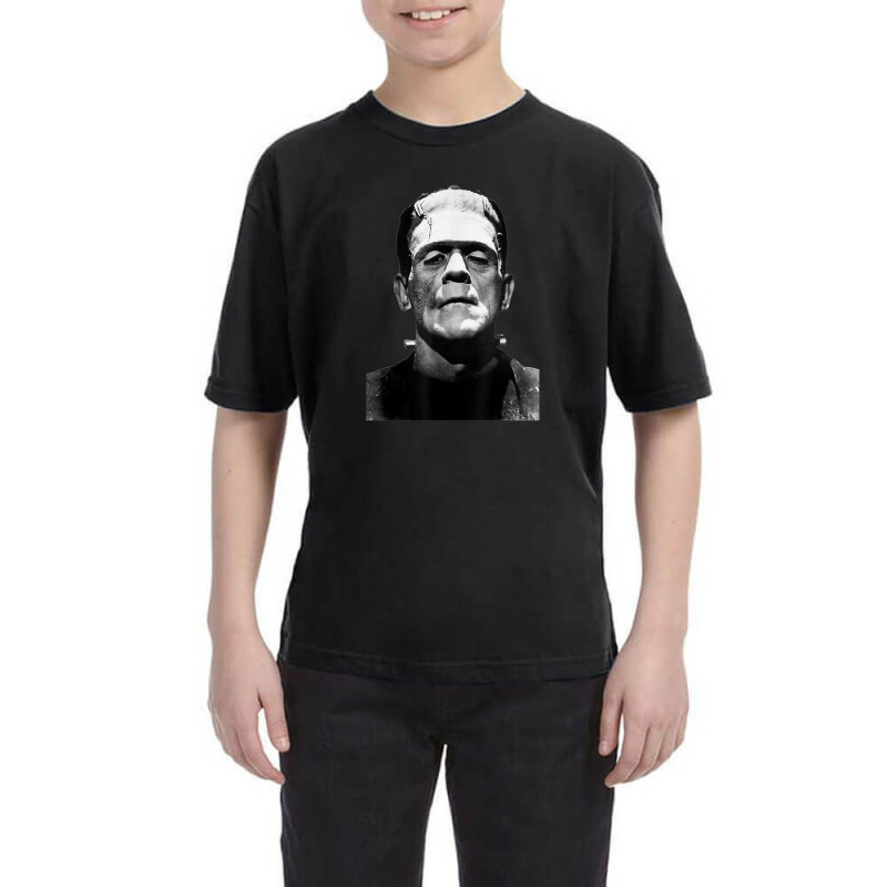 Classic Halloween Monster Horror Movie Frankenstein Monster Youth Tee by LemonJack | Artistshot