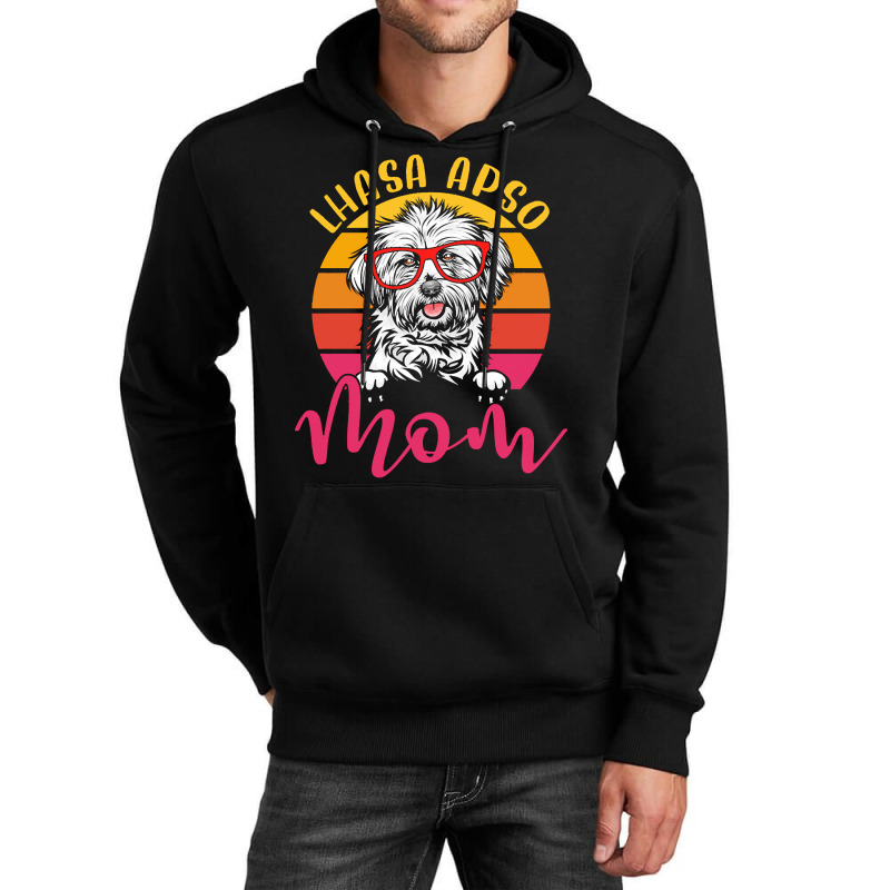 Dog Lover Gift T  Shirt Funny Lhasa Apso Dog Mom Gift Idea T  Shirt Unisex Hoodie | Artistshot