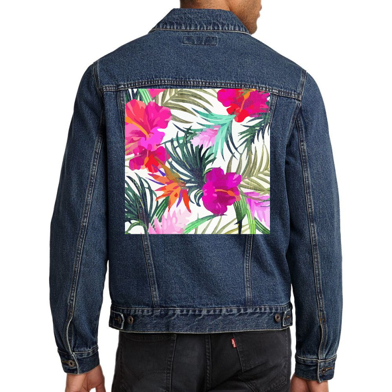 Tropical T  Shirt Tropical Fascinating Foliage T  Shirt Men Denim Jacket by vivienneschulist149 | Artistshot