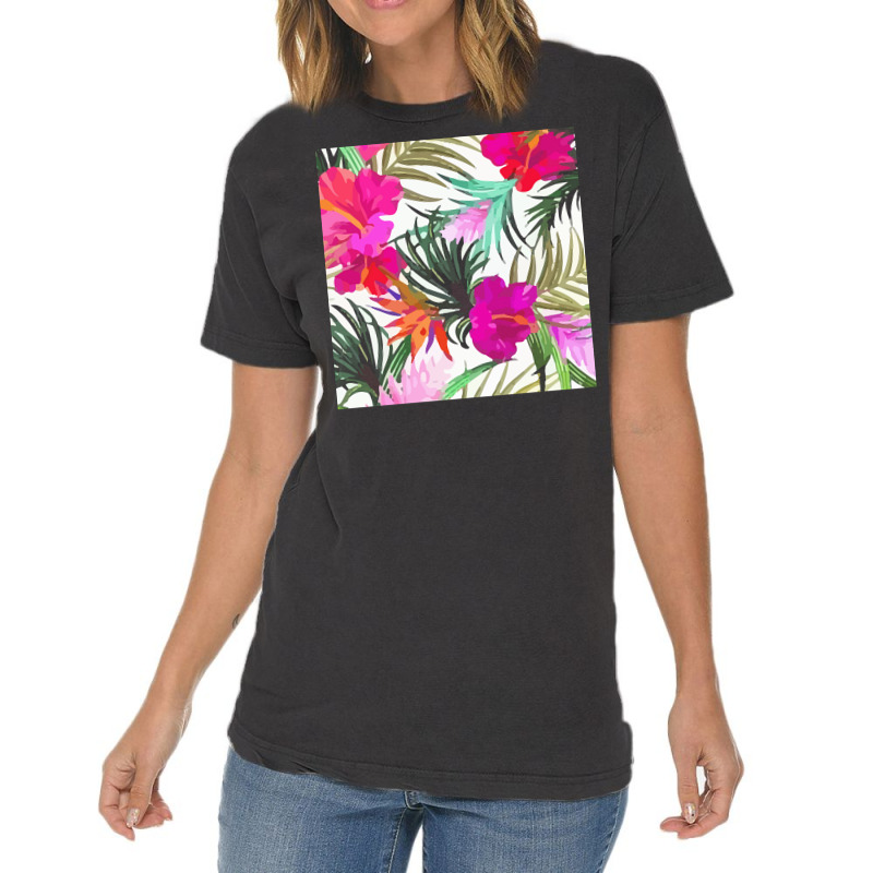 Tropical T  Shirt Tropical Fascinating Foliage T  Shirt Vintage T-Shirt by vivienneschulist149 | Artistshot