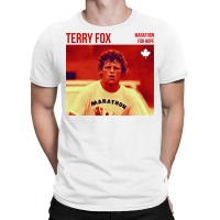 Terry Fox Picture T-shirt | Artistshot