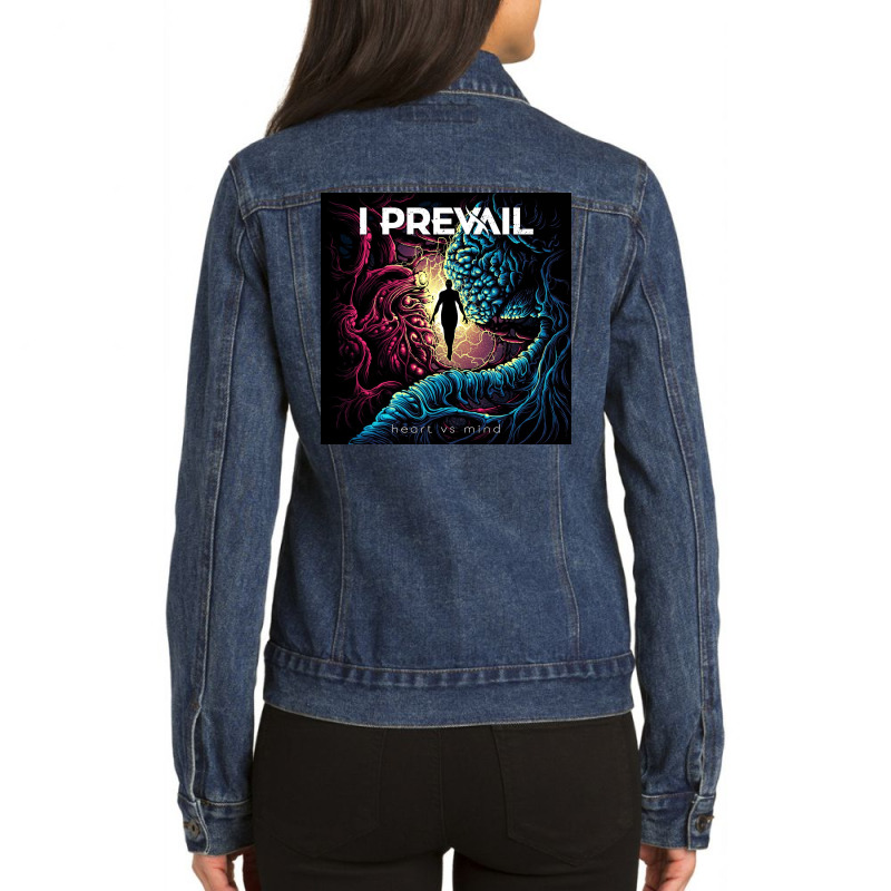 I Prevail Heart Vs Mind Tour 2022 Ladies Denim Jacket by tommy gemmill | Artistshot