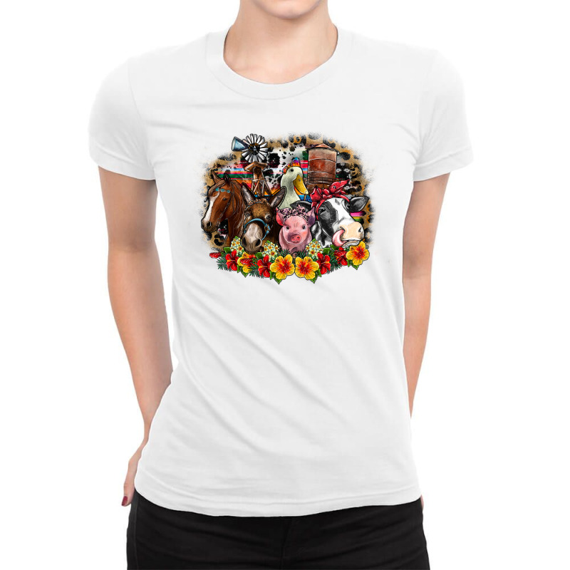 Animal Farm Ladies Fitted T-Shirt by SublimationCraftShop | Artistshot