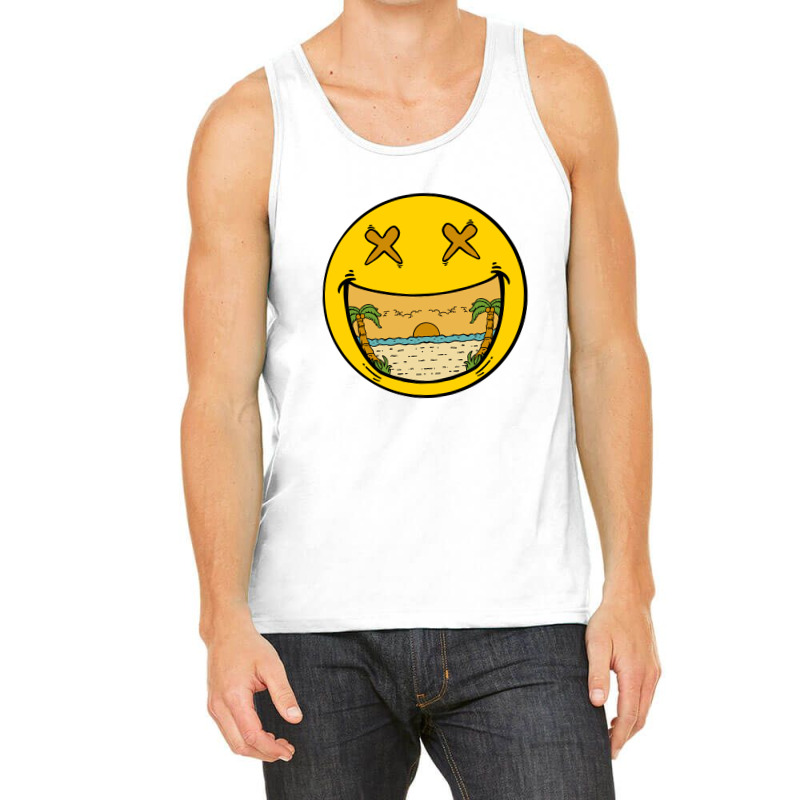 Fake Smile Tank Top by ngaulastd | Artistshot