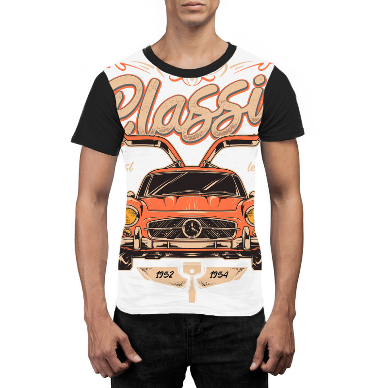 Classic Car Graphic T-shirt by metalcozmic | Artistshot