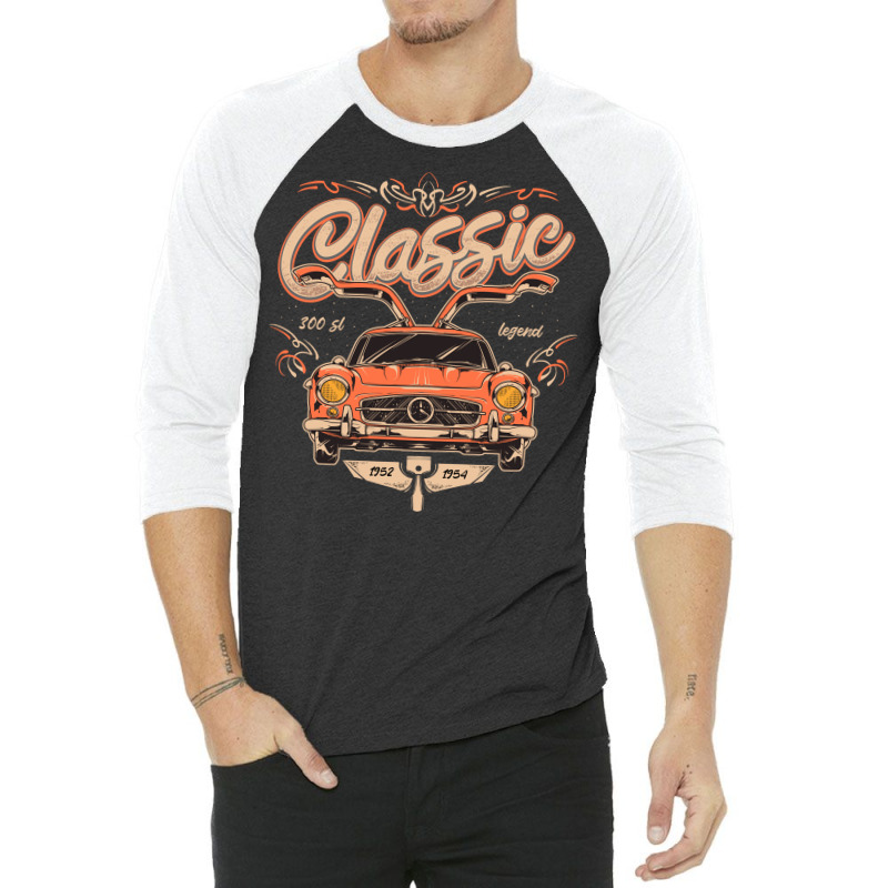 Classic Car 3/4 Sleeve Shirt by metalcozmic | Artistshot