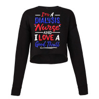 Dialysis Nurse T  Shirt Dialysis Nurse 7 Cropped Sweater | Artistshot