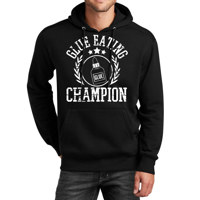 Champion hoodie sales glue