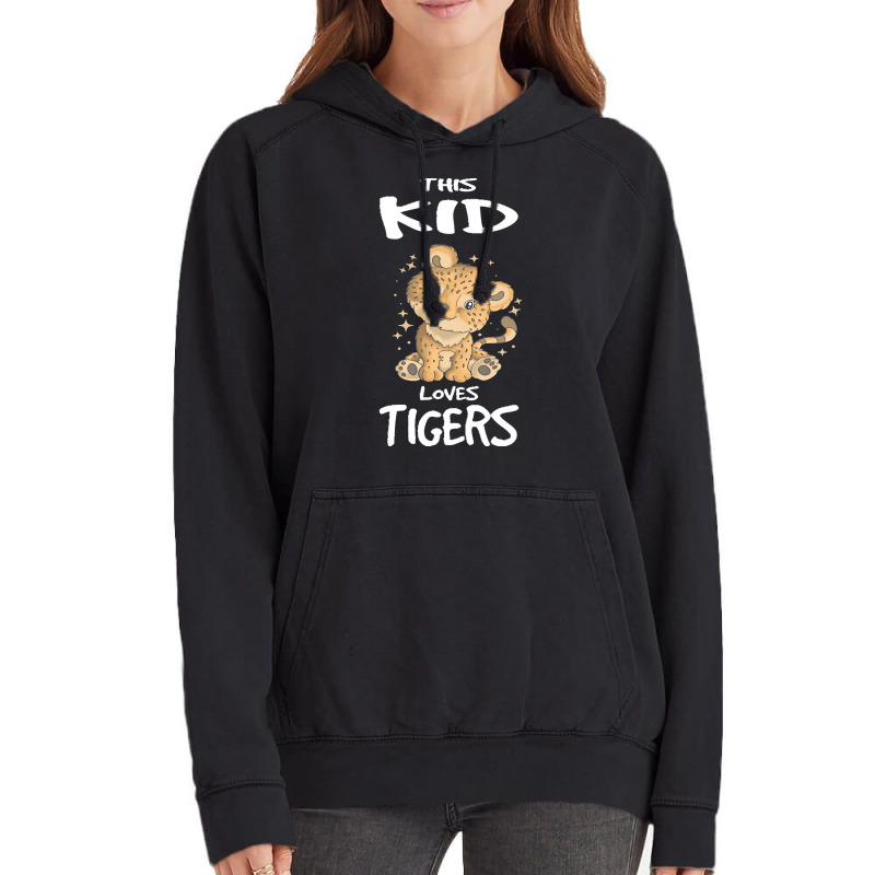 Tiger T  Shirt This Kid Loves Tigers I Toddler I Baby Vintage Hoodie | Artistshot