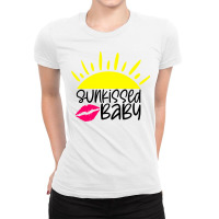 Sunkissed Baby Ladies Fitted T-shirt | Artistshot