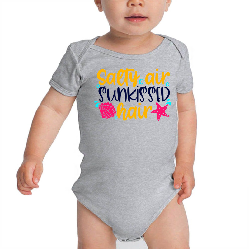 Salty Air Sunkissed Hair Baby Bodysuit by Purpleblobart | Artistshot