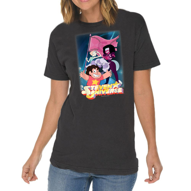 Cn Steven Universe Crystal Gems Poster T Shirt Vintage T-Shirt by tamkyfashions | Artistshot