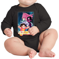 Cn Steven Universe Crystal Gems Poster T Shirt Long Sleeve Baby Bodysuit | Artistshot