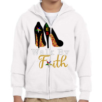 Oes Fatal Sister Walk By Faith Eastern Star Mother's Day T Shirt Youth Zipper Hoodie | Artistshot