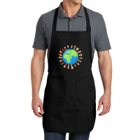 Earth Day Children Around The World Environmentalist T Shirt Full-length Apron | Artistshot