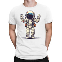 Astronaut In Space T-shirt | Artistshot