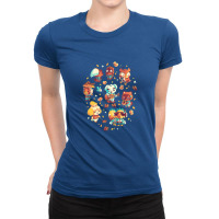 Tarantula Island Ladies Fitted T-shirt | Artistshot