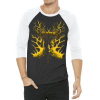 Yellow King 3/4 Sleeve Shirt | Artistshot