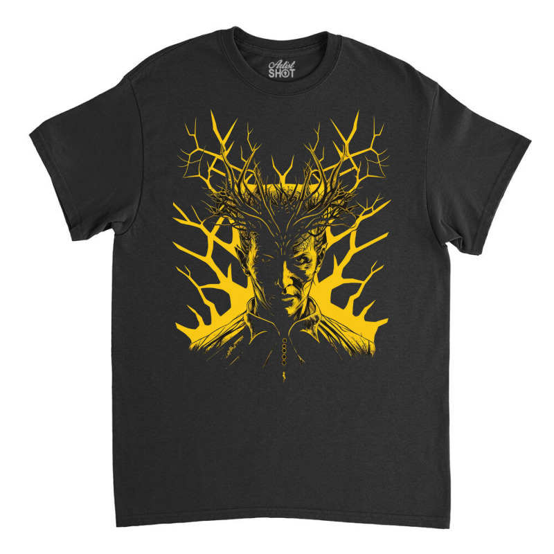 Yellow King Classic T-shirt by fenixhorror | Artistshot