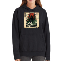 Cthulhu Wave Vintage Hoodie | Artistshot