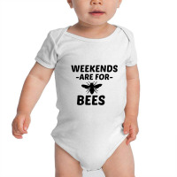 Bees Weekend Baby Bodysuit | Artistshot