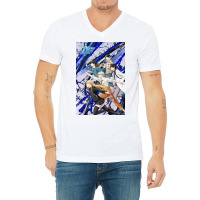 Blue Period, Manga, Blue, Nying,'anime, Blue Period Manga V-neck Tee | Artistshot