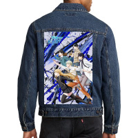 Blue Period, Manga, Blue, Nying,'anime, Blue Period Manga Men Denim Jacket | Artistshot