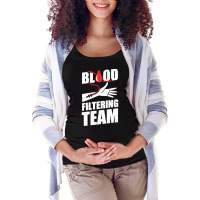 Dialysis Nurse T  Shirt Dialysis Nursing Nurse Gift T  Shirt Maternity Scoop Neck T-shirt | Artistshot