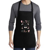 Happy Valentine's Love You With Animal Cute Medium-length Apron | Artistshot