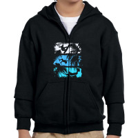 Wakeboard Lifestyle Vintage Design Palm Youth Zipper Hoodie | Artistshot