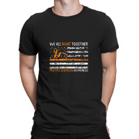 We All Fight Together Multiple Sclerosis Awareness Ms Gifts T-shirt | Artistshot