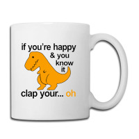 T Rex Clap Your Hands Classic Coffee Mug | Artistshot