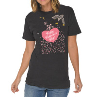 Leaf Valentine's Day Cute Vintage T-shirt | Artistshot